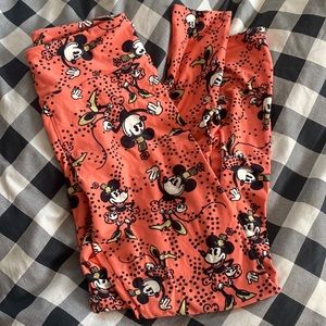 Womens LulaRoe Classic Minnie leggings. OS